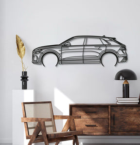 2022 RSQ8 Metal Car Wall Art - MT0814