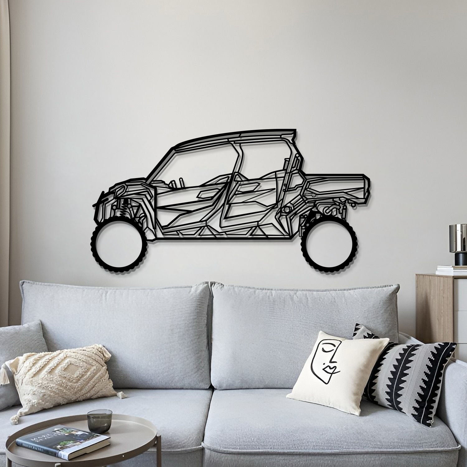 2022 Commander Metal Car Wall Art - MT1201