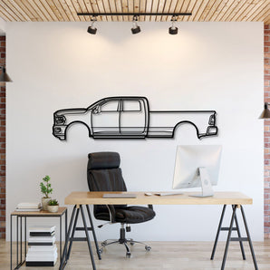 2022 RAM 3500 Metal Car Wall Art - MT0810