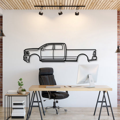 2022 RAM 3500 Metal Car Wall Art - MT0810