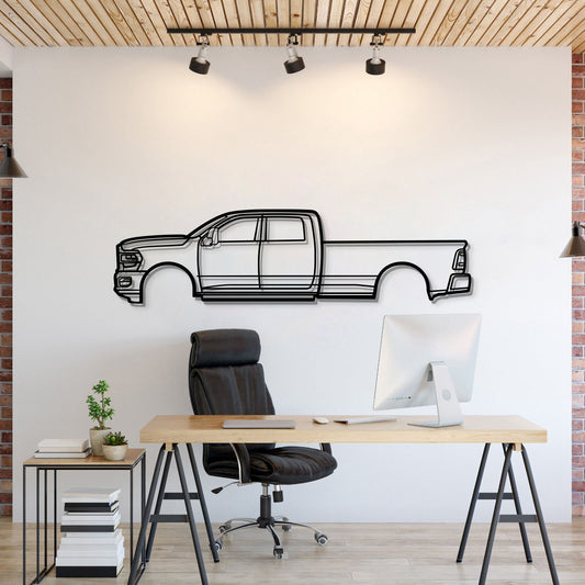 2022 RAM 3500 Metal Car Wall Art - MT0810