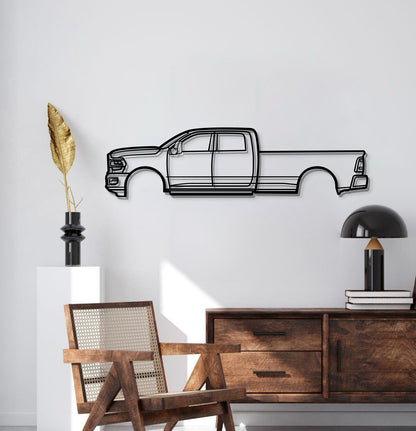 2022 RAM 3500 Metal Car Wall Art - MT0810