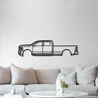 2022 RAM 3500 Metal Car Wall Art - MT0810