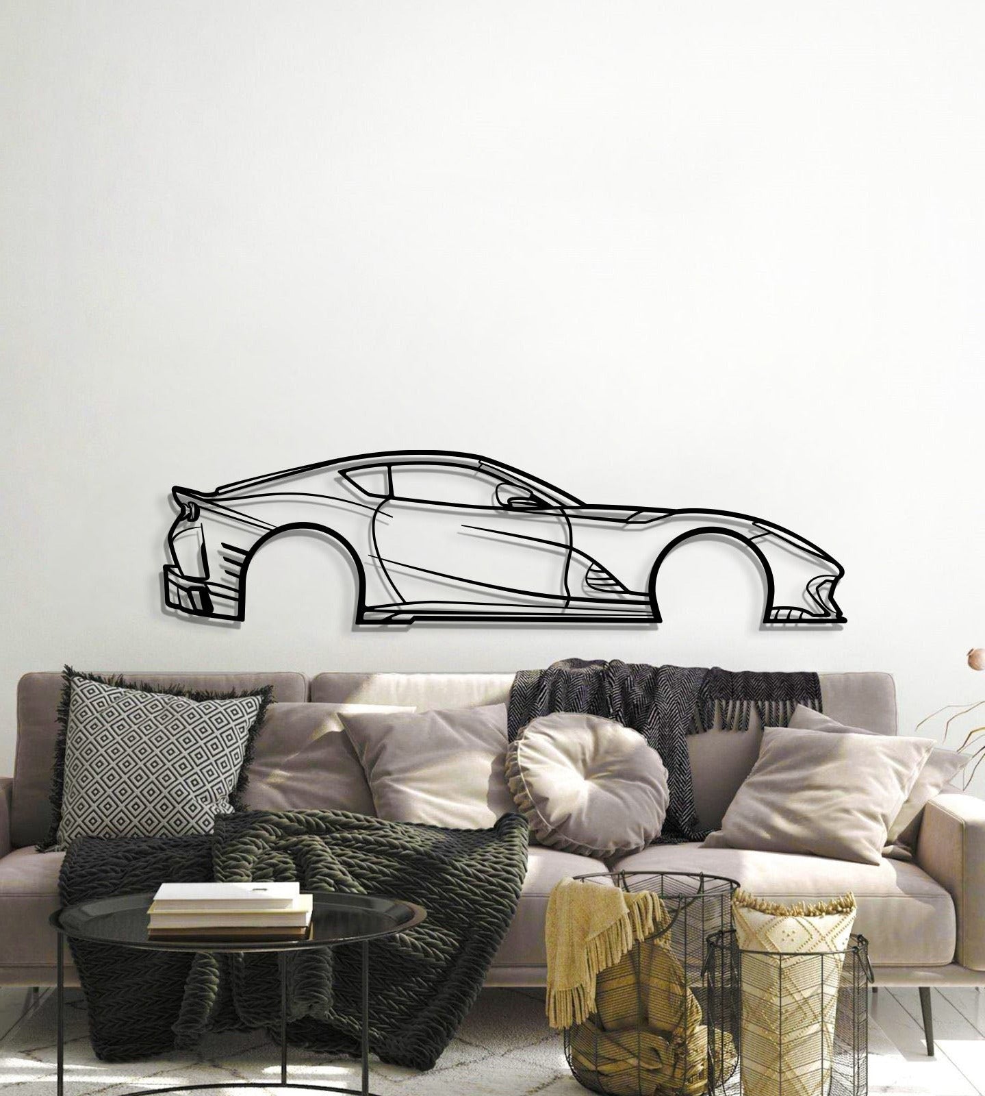 2022 812 Competizione Metal Car Wall Art - MT0774
