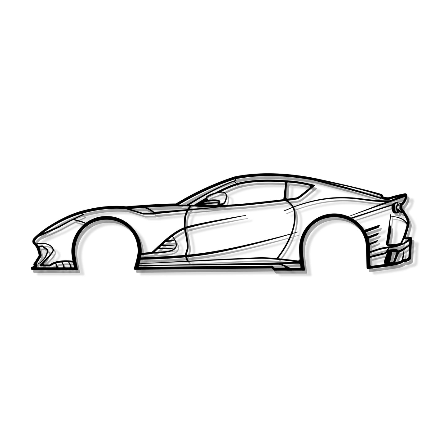 2022 812 Competizione Metal Car Wall Art - MT0774