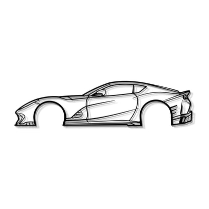 2022 812 Competizione Metal Car Wall Art - MT0774
