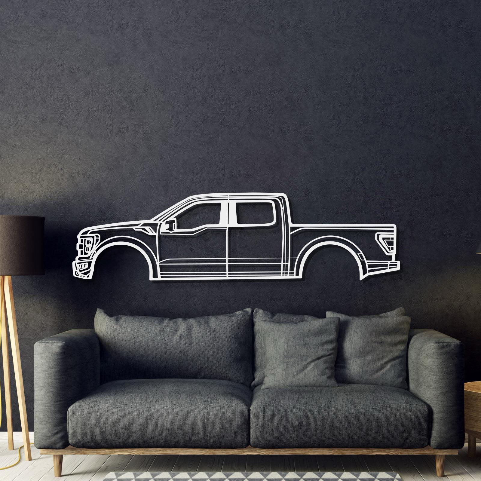 2022 Ranger F-150 Metal Car Wall Art - MT0811