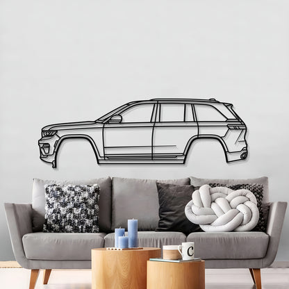 2022 Grand Cherokee WL (5th Gen) Metal Car Wall Art - MT0788