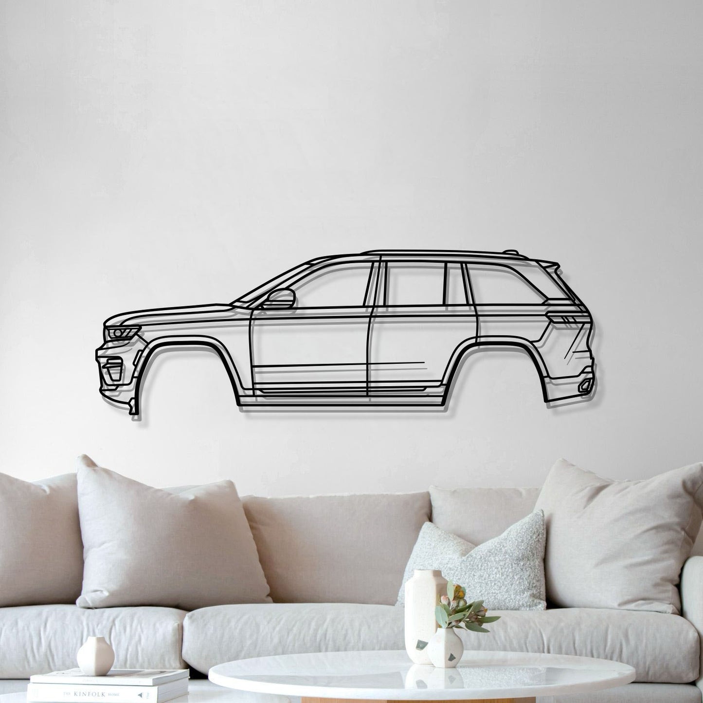 2022 Grand Cherokee WL (5th Gen) Metal Car Wall Art - MT0788