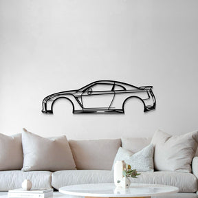 Nissan GTR R35 Metal Car Wall Art - MT1064