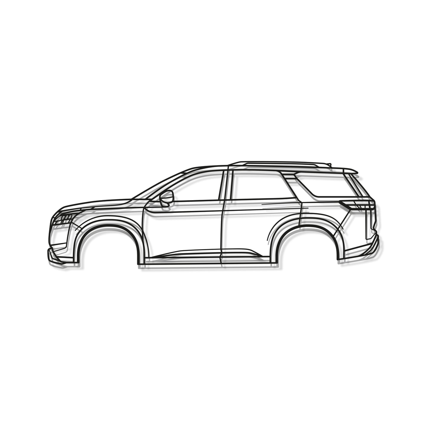 2022 Pathfinder 5th Gen Metal Car Wall Art - MT0804