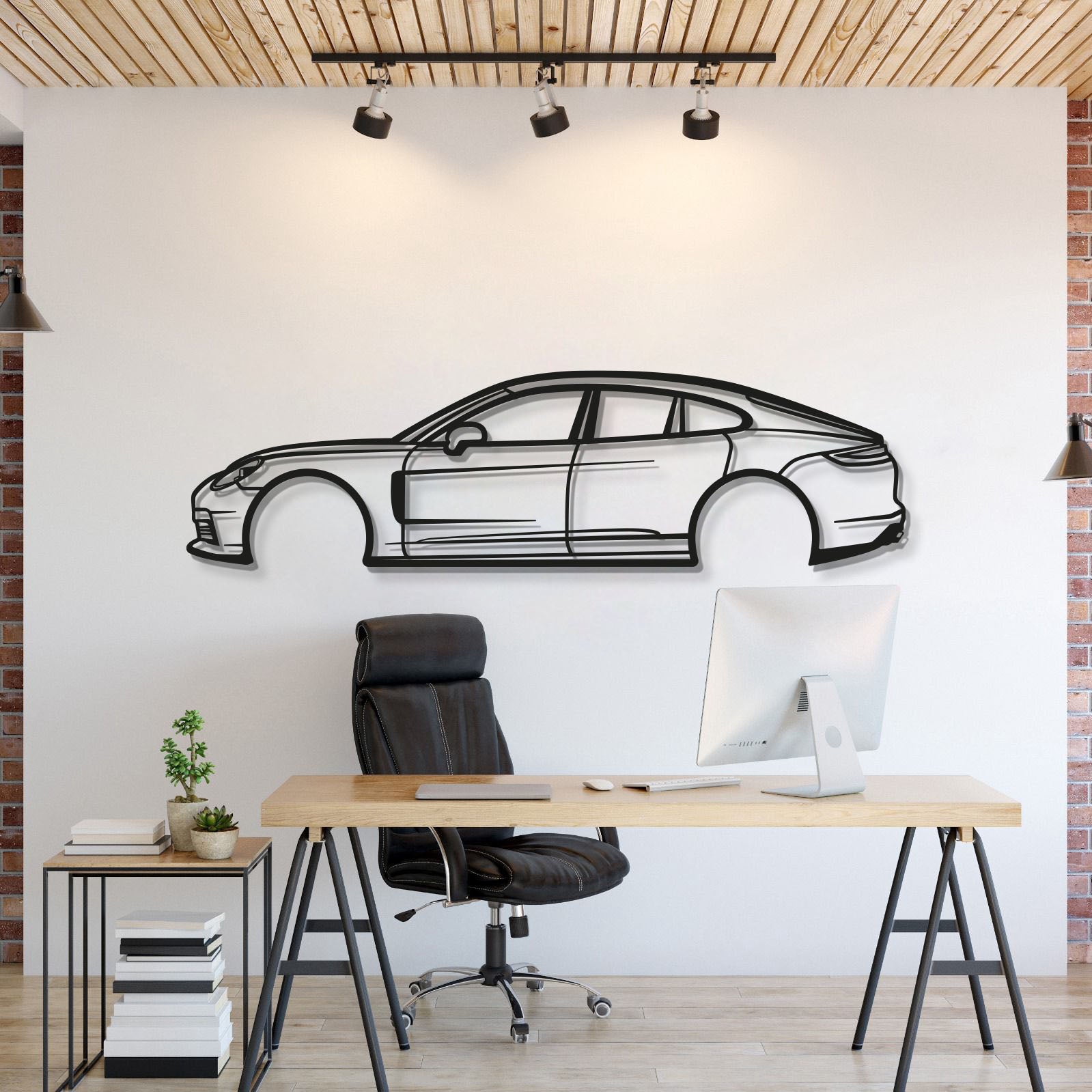 Metal Car Wall Art - MT0802