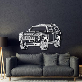 2022 4Runner TRD Pro Perspective Metal Car Wall Art - MT1290