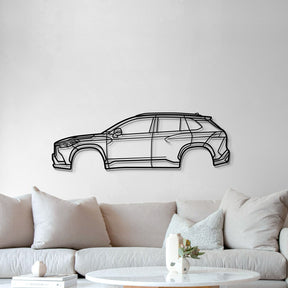 2022 Corolla Cross 1st Gen (XG10) Metal Car Wall Art - MT0777