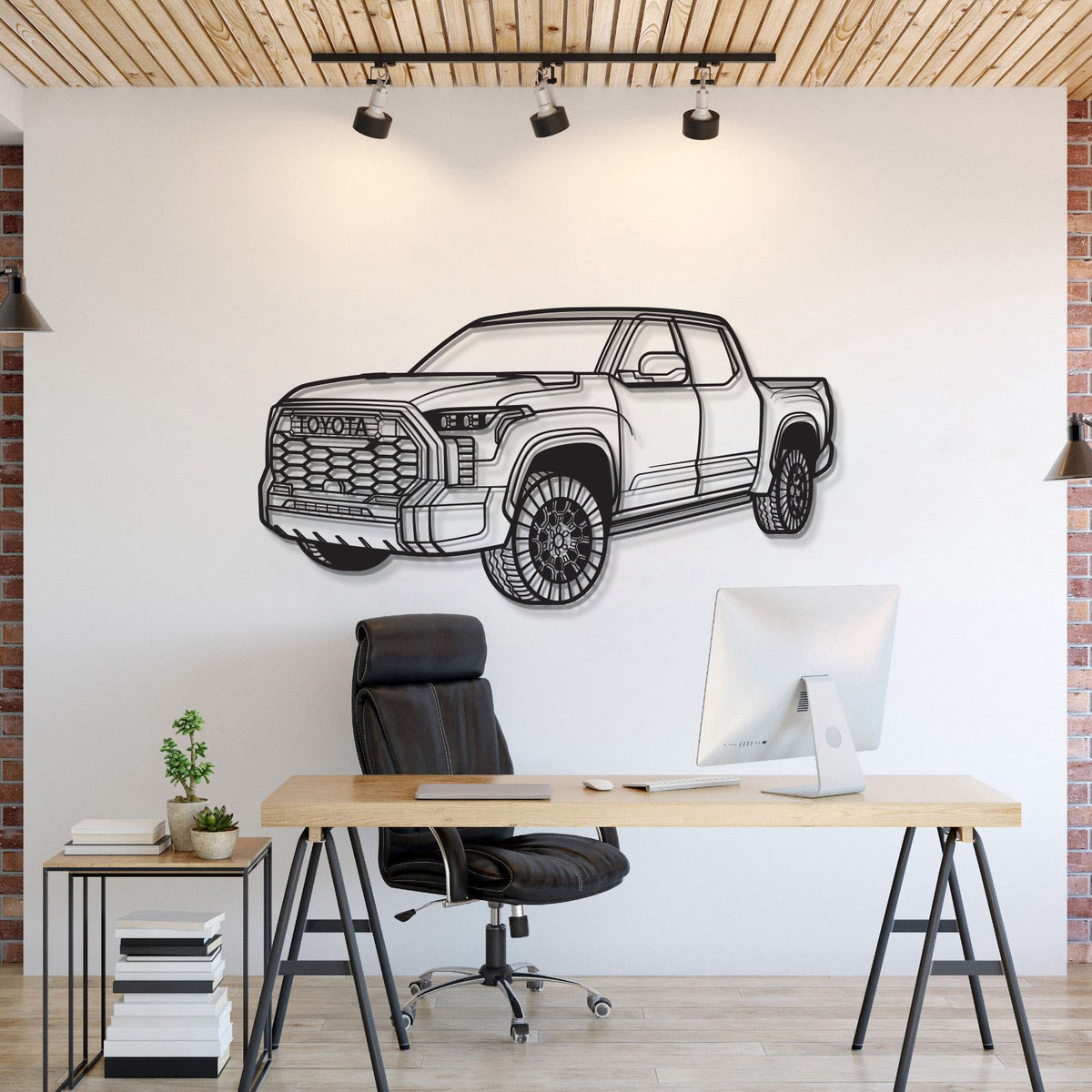 2022 Tundra Perspective Metal Car Wall Art - MT1123