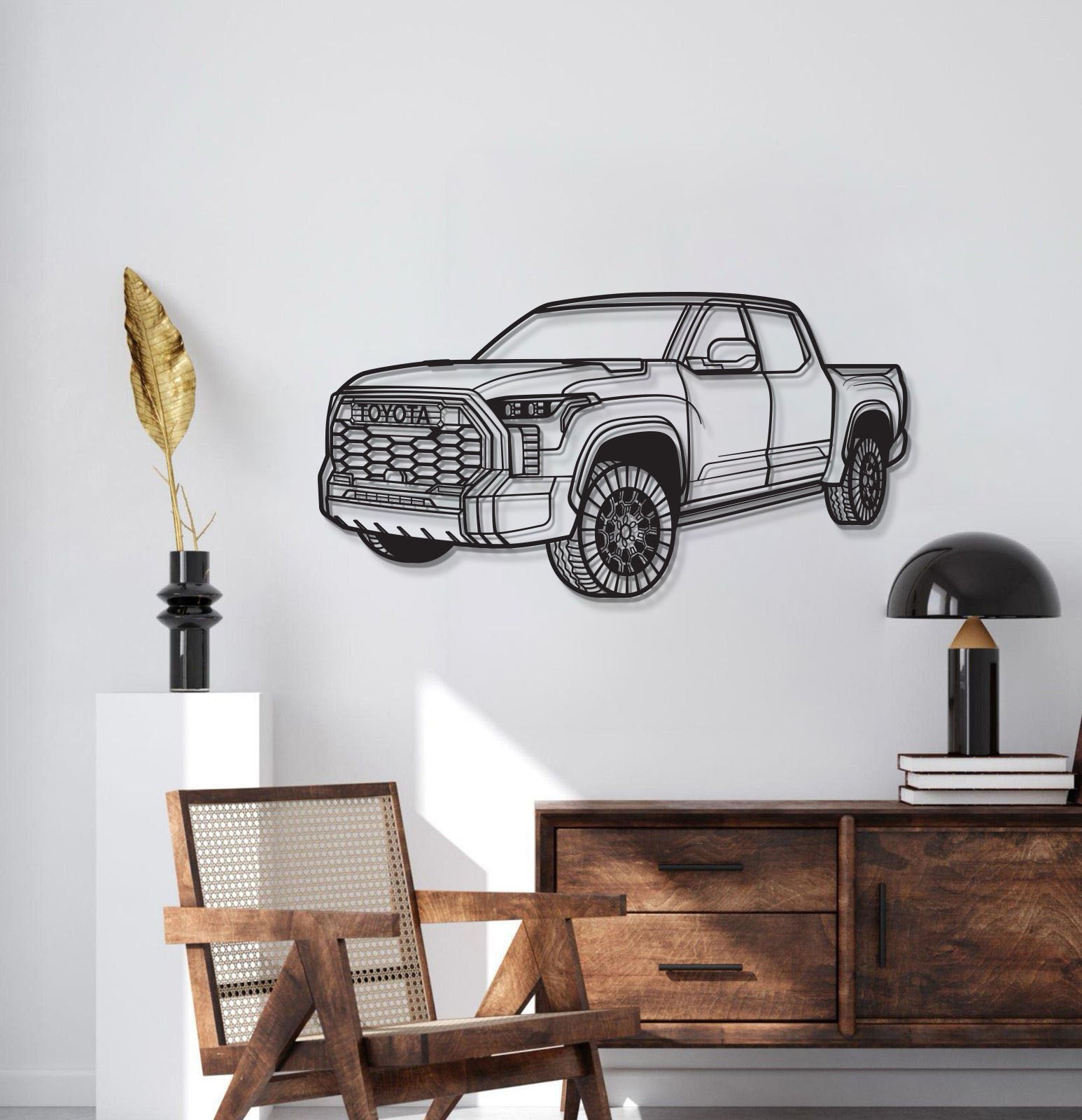 2022 Tundra Perspective Metal Car Wall Art - MT1123