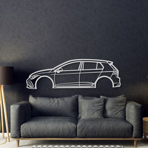 2022 Golf GTI Metal Car Wall Art - MT0787