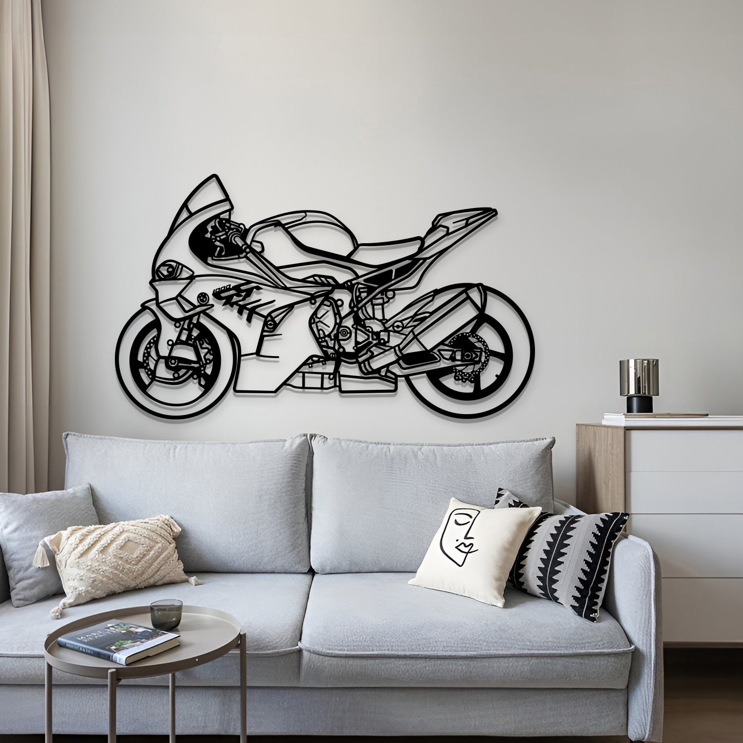 2023 M1000RR Metal Motorcycle Wall Art - MT1387