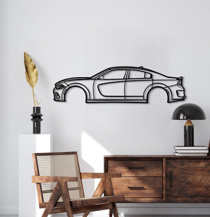2023 Charger Scat Pack Metal Car Wall Art - MT0822