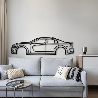 2023 Charger Scat Pack Metal Car Wall Art - MT0822