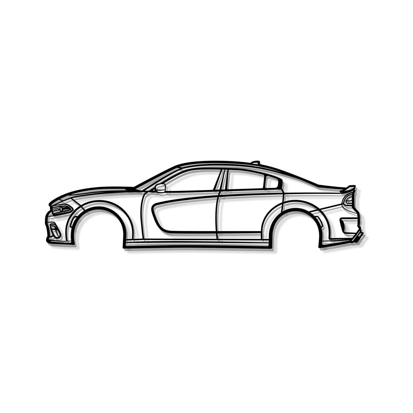 2023 Charger Scat Pack Metal Car Wall Art - MT0822