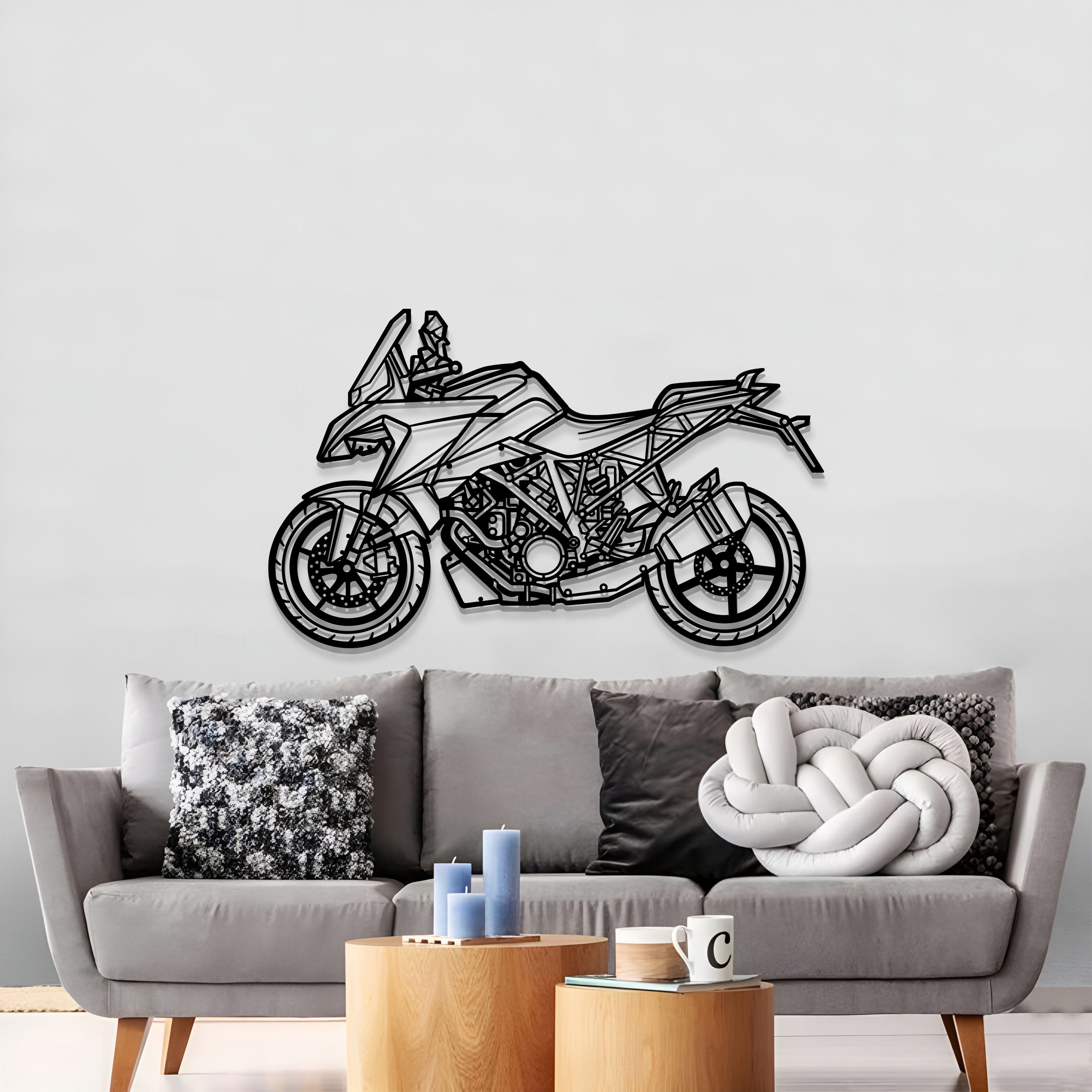 2023 1290 Super Duke GT Metal Motorcycle Wall Art - MT1408