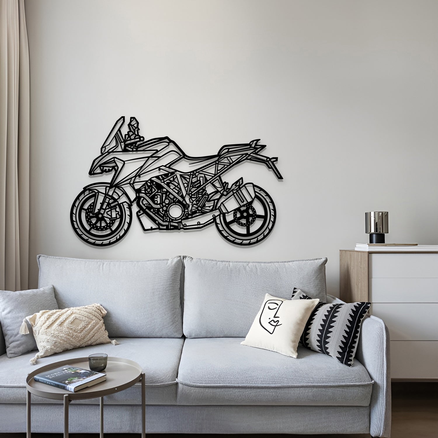 2023 1290 Super Duke GT Metal Motorcycle Wall Art - MT1408