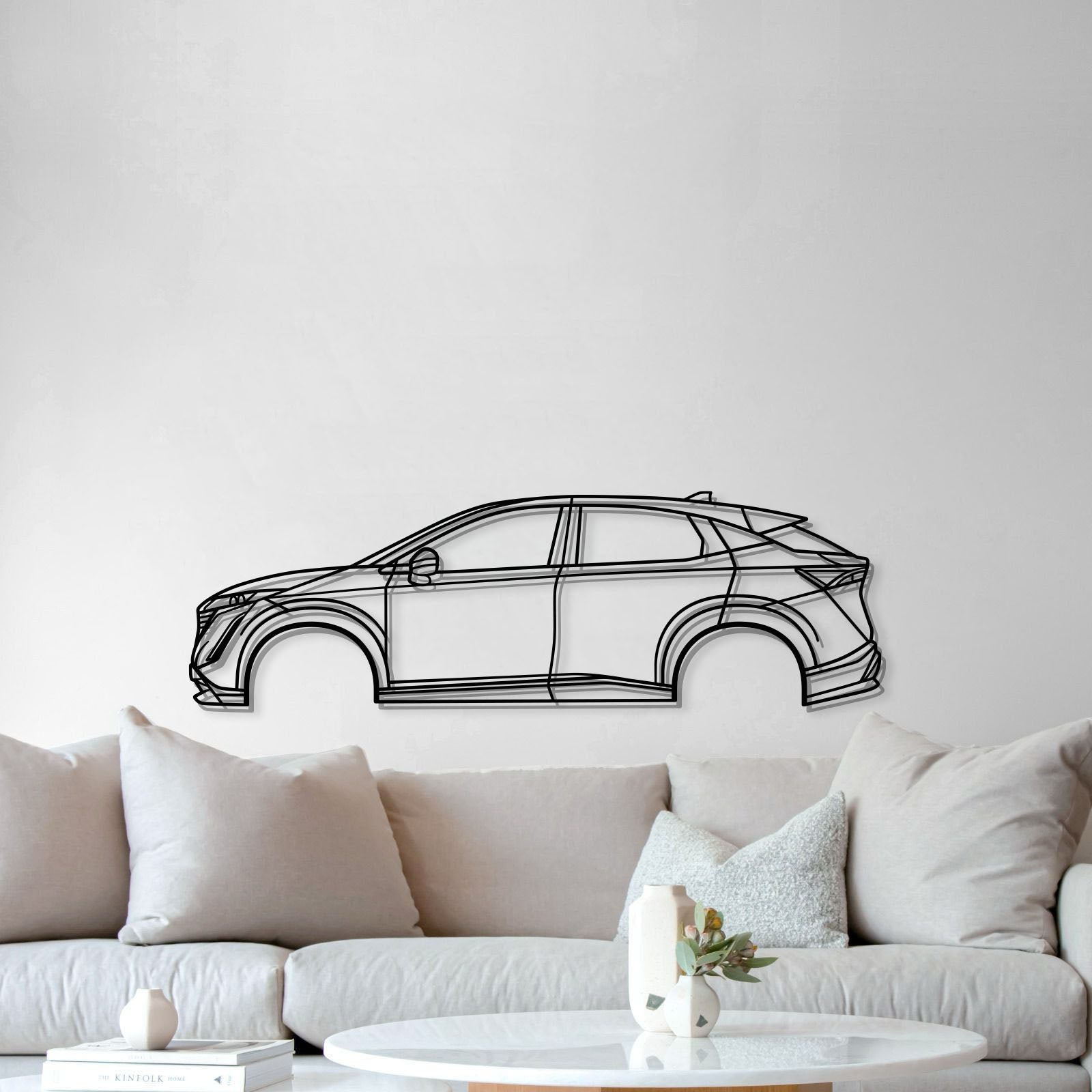 2023 Ariya Metal Car Wall Art - MT0821