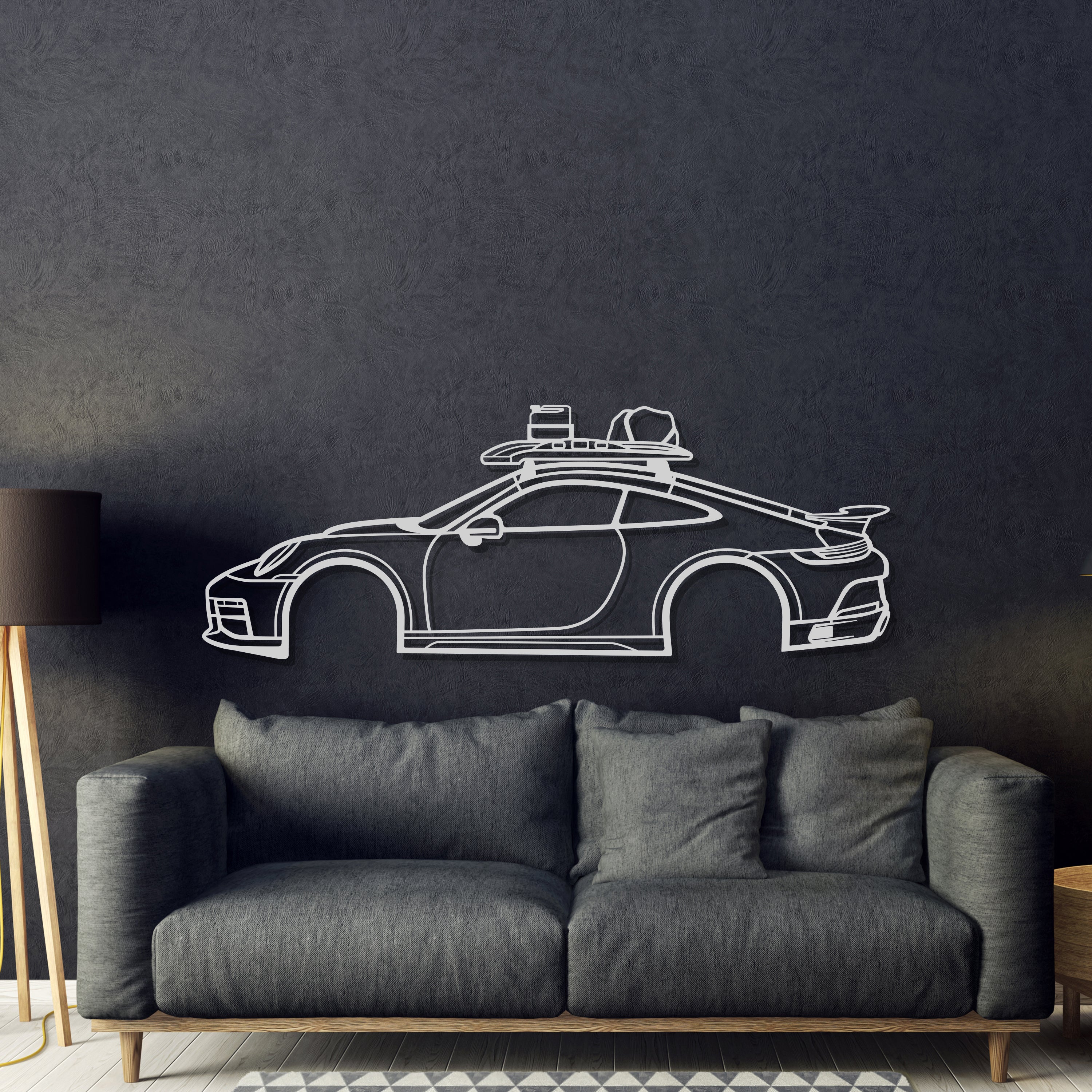 Metal Car Wall Art - MT0820