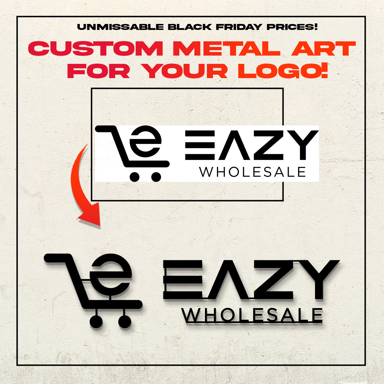 Custom Metal Logo