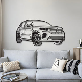 E C3 Perspective Metal Car Wall Art - MT1217
