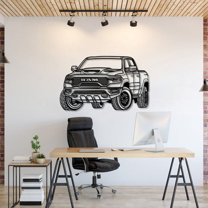 2024 RAM 1500 TRX Perspective Metal Car Wall Art - MT0468