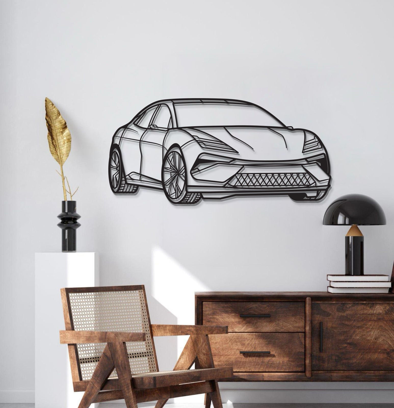 2025 Emeya Perspective Metal Car Wall Art - MT1214