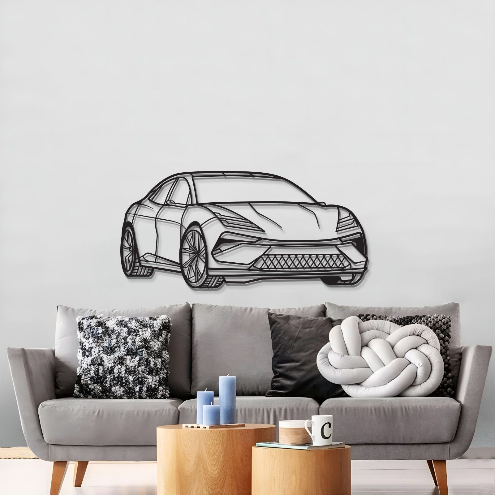 2025 Emeya Perspective Metal Car Wall Art - MT1214
