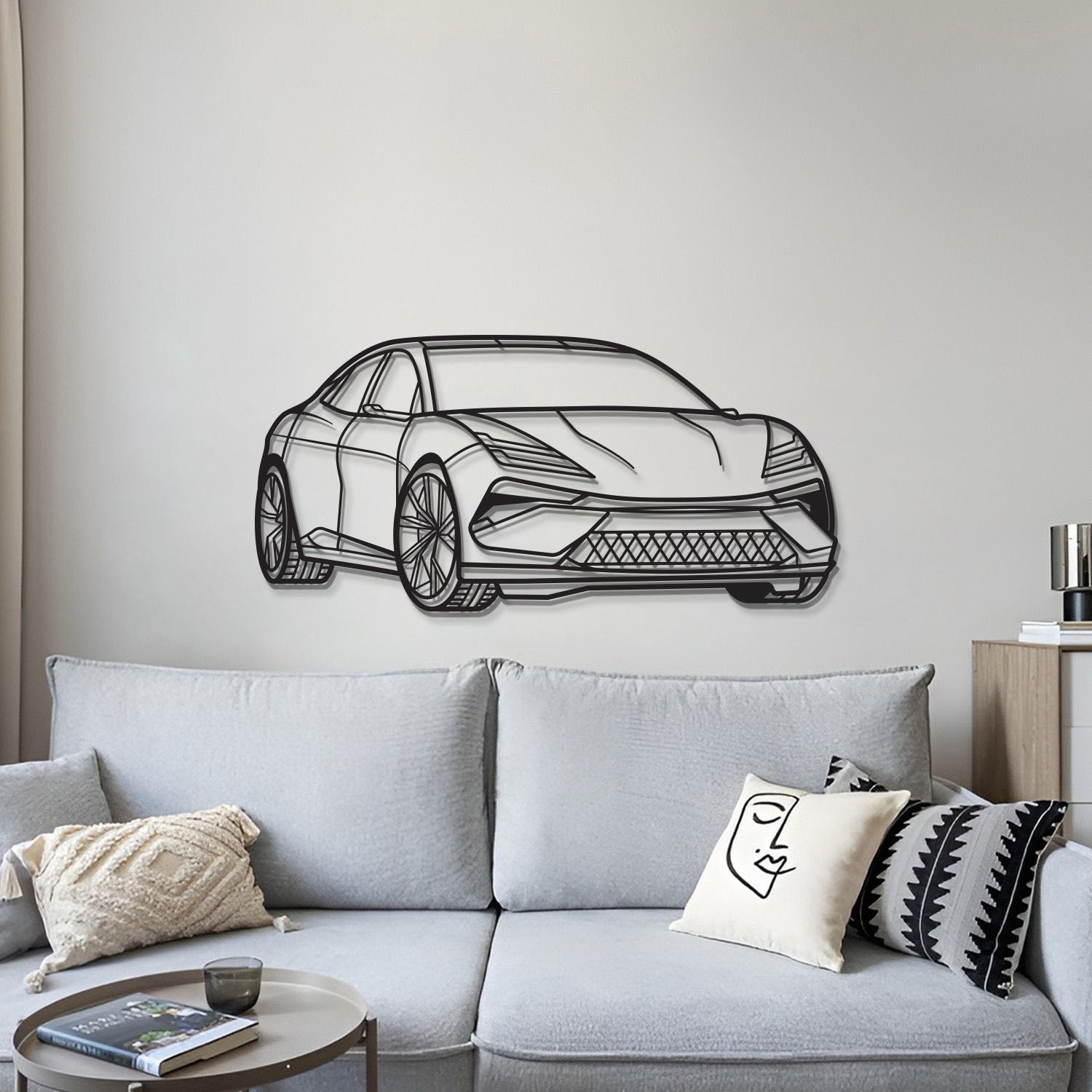 2025 Emeya Perspective Metal Car Wall Art - MT1214