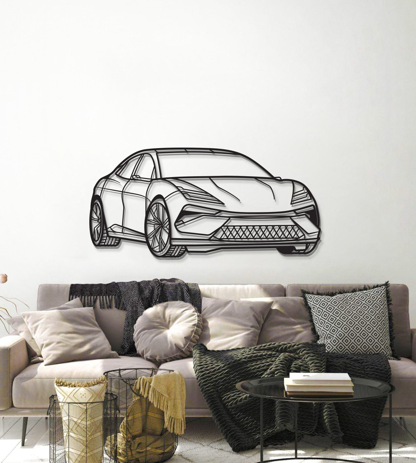 2025 Emeya Perspective Metal Car Wall Art - MT1214