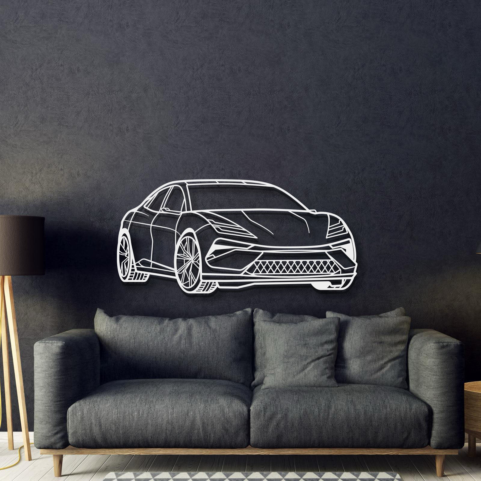 2025 Emeya Perspective Metal Car Wall Art - MT1214