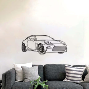 2022 GR86 Perspective Metal Car Wall Art - MT1222