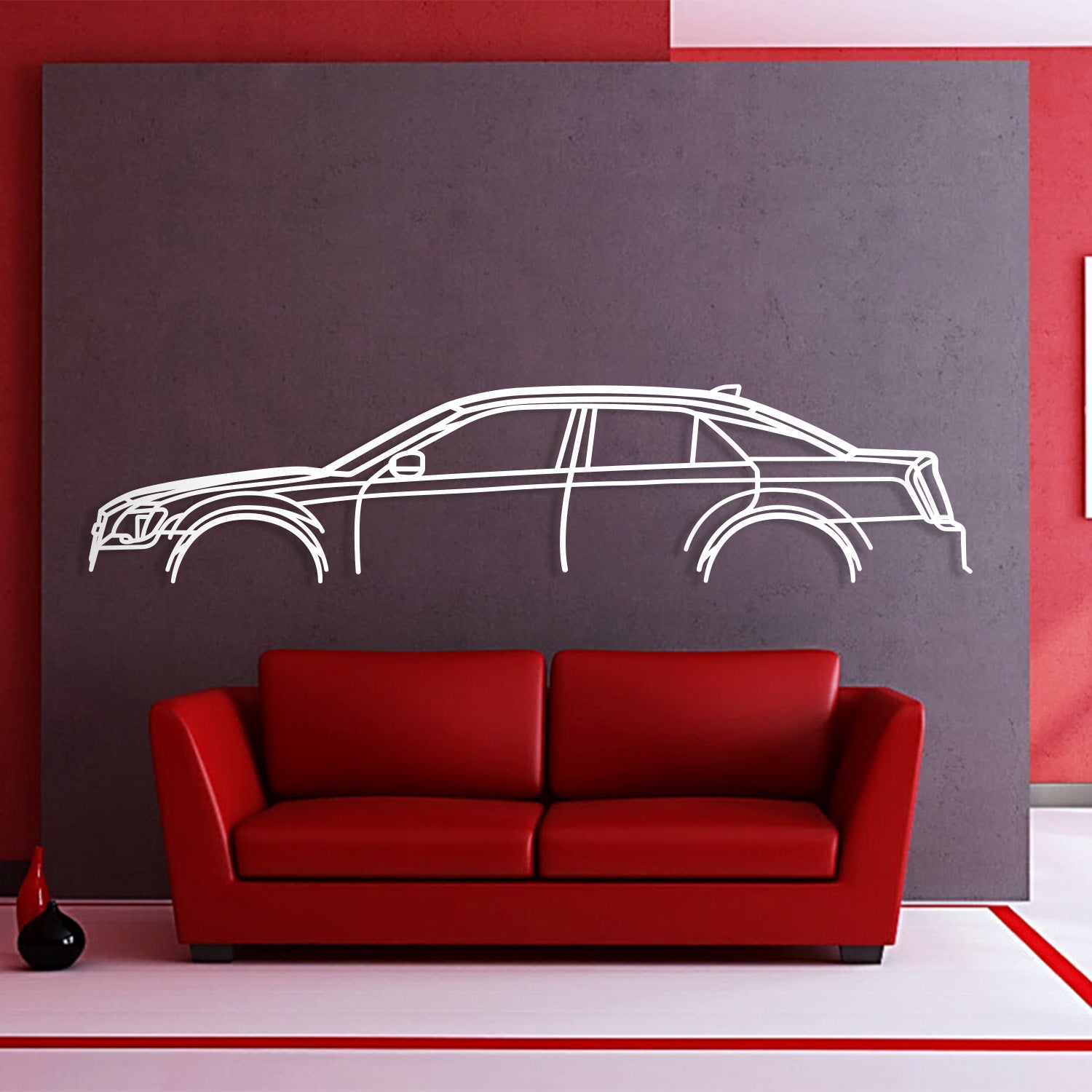 2016 300S Metal Car Wall Art - MT0550