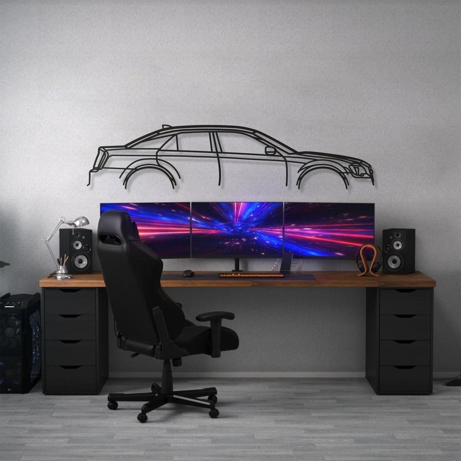 Chrysler 300S (2016) Elegant Sedan Metal Wall Art for Enthusiasts