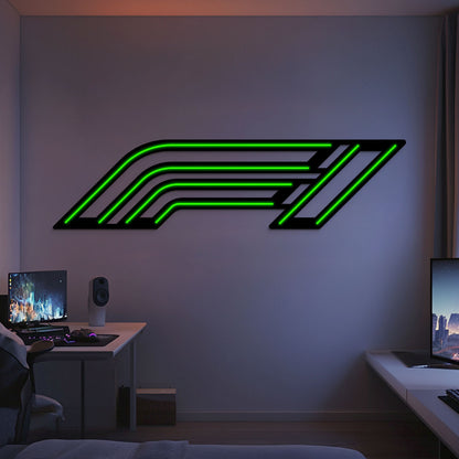 Formel 1 Metall-Neon-Emblem – MTN0268