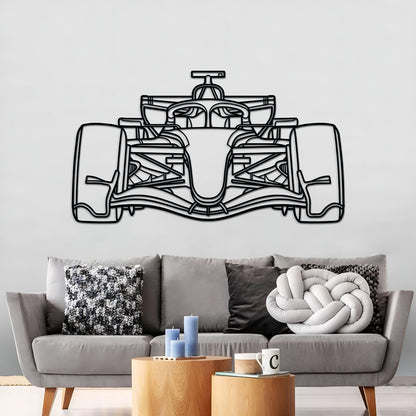 Formula 1 2026 Front View Metal Car Wall Art - MT1500