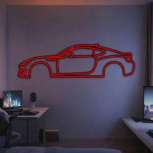 2016 BRZ Metal Neon Car Wall Art - MTN0264