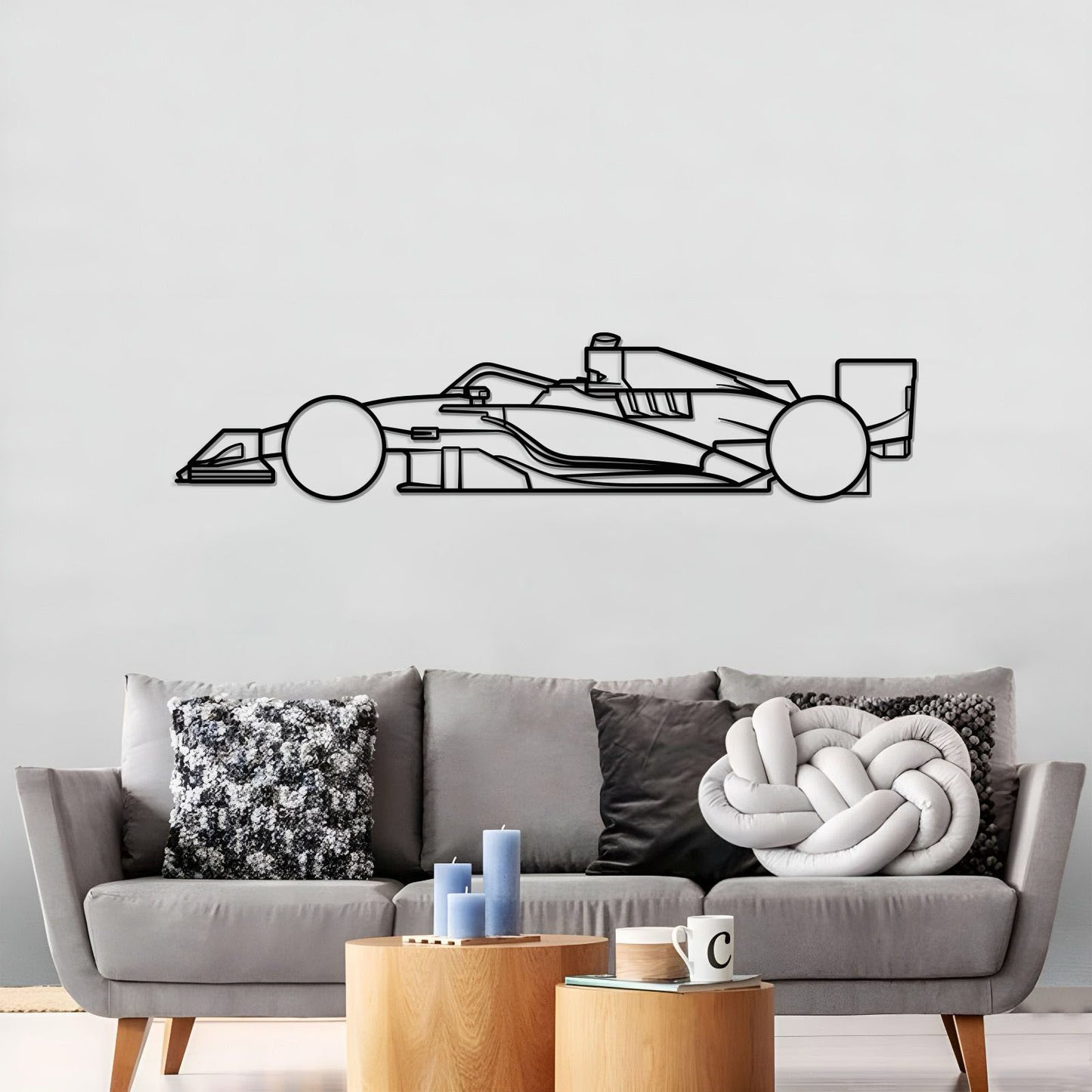 Formula1 2026 F1 Detailed Metal Car Wall Art - MT1498