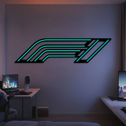 Formel 1 Metall-Neon-Emblem – MTN0268