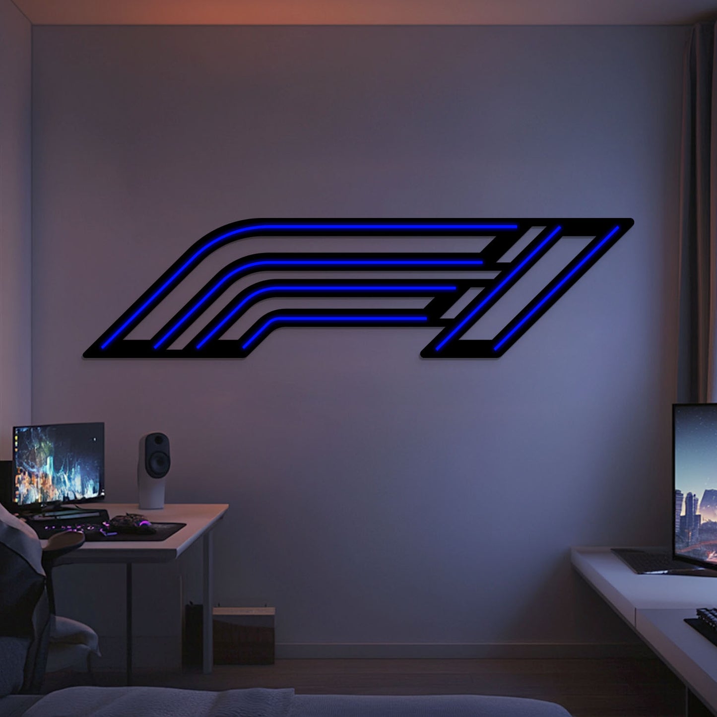 Formel 1 Metall-Neon-Emblem – MTN0268