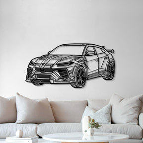 Urus Mansory Perspective Metal Car Wall Art - MT1280