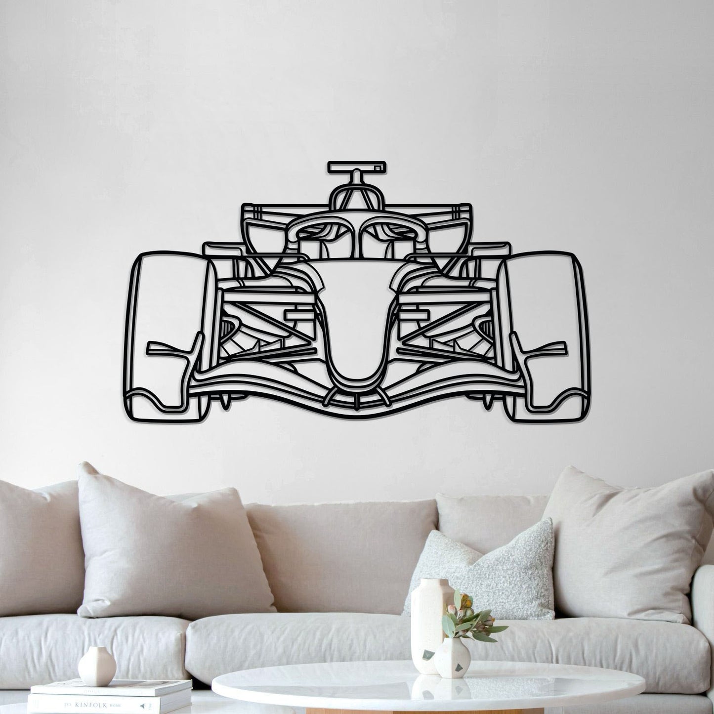 Formula 1 2026 Front View Metal Car Wall Art - MT1500