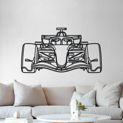 Formula 1 2026 Front View Metal Car Wall Art - MT1500
