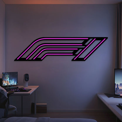 Formel 1 Metall-Neon-Emblem – MTN0268